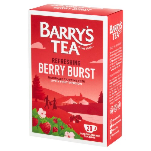 Barry's Tea Berry Burst 20 Teabags 50g