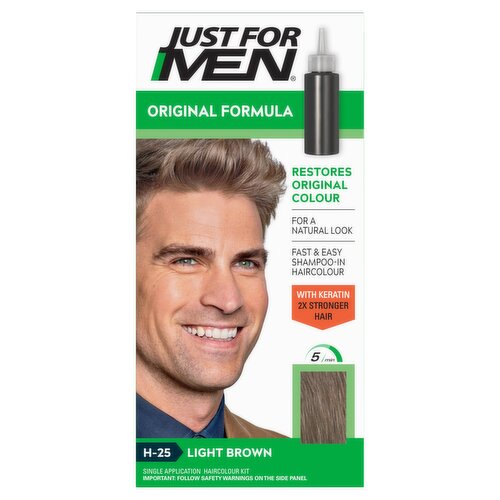 Just For Men Light Brown H-25 Original Formula Haircolour