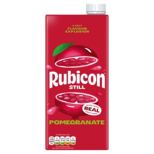 Rubicon Still Pomegranate Juice Drink Carton 1L