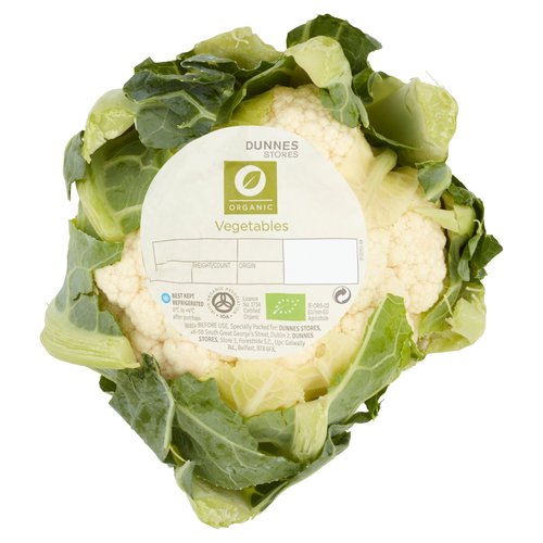 Dunnes Stores Organic Cauliflower