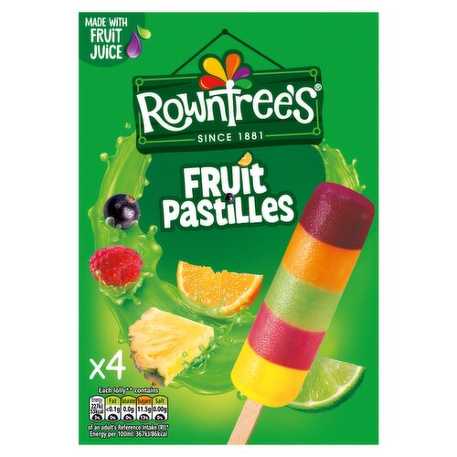 Rowntree's Fruit Pastilles 4 x 65ml (260ml)