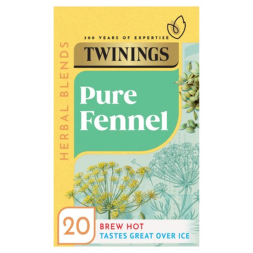 Twinings Pure Fennel 20 Tea Bags 40g