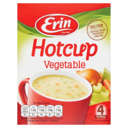 Erin Vegetable Hotcup 49g