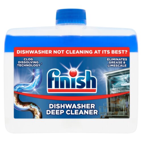 Finish Dishwasher Deep Cleaner, Fresh, 250ml