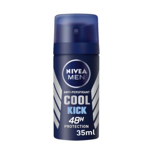 NIVEA NIVEA MEN 72h Cool Kick Anti-perspirant Spray Mini 35ml 35ML