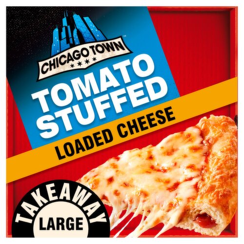 Chicago Town Takeaway Dough Stuffed Crust Loaded Cheese Pizza 630g