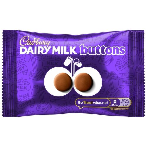 Cadbury Dairy Milk Chocolate Buttons Bag 40g