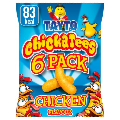 Tayto Chickatees Chicken Flavour 6 x 17g