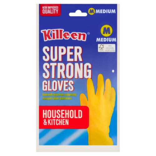 Killeen Super Strong Gloves Household & Kitchen Medium