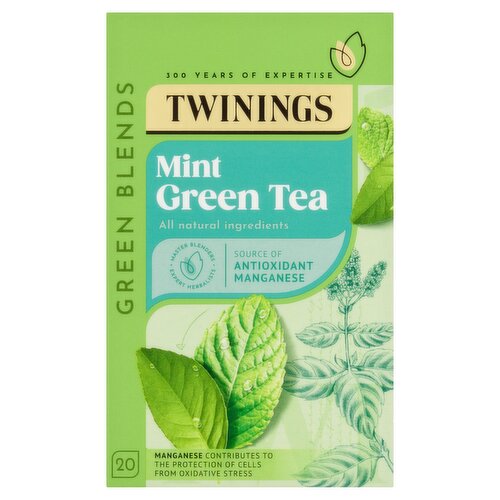 Twinings Mint Green Tea 20 Tea Bags 40g