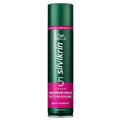 Wella Silvikrin Maximum Hold Hairspray 400ml