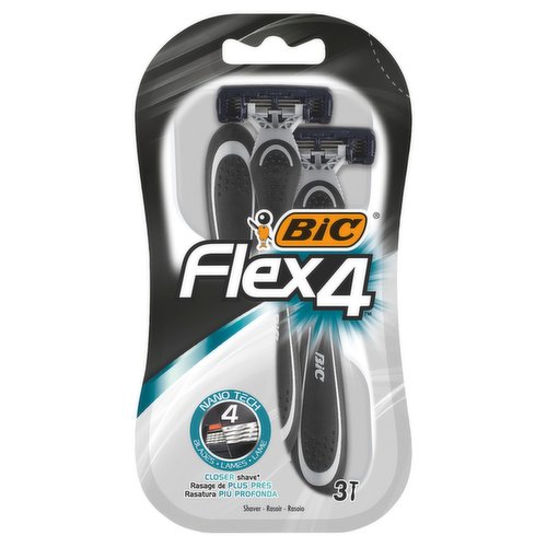 BIC Flex 4 Razors - Pack of 3