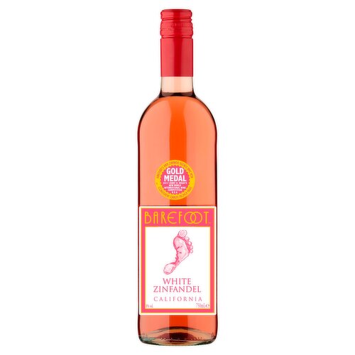 Barefoot White Zinfandel Rose Wine 750ml