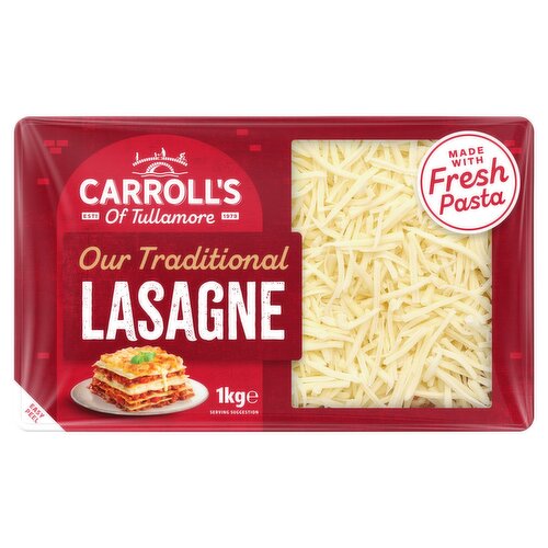 Carroll's of Tullamore Lasagne 1kg