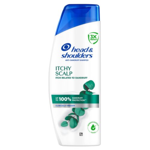 Head & Shoulders Itchy Scalp Anti-Dandruff Shampoo 250ml.Works against Oil and Itch
