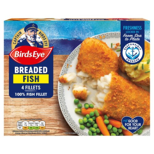Birds Eye 4 Breaded Fillets 400g