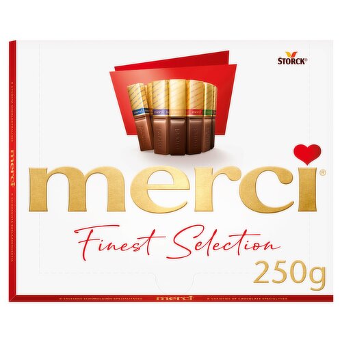 Merci Finest Selection 250g - Filled and unfilled speciality chocolates