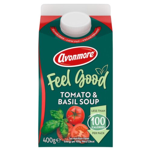 Avonmore Feel Good Tomato & Basil Soup 400g