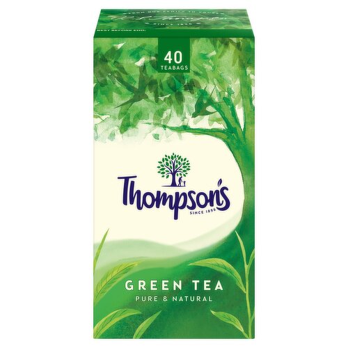Thompson's Green Tea 40 Teabags 80g