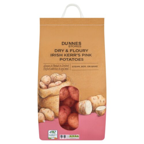 Dunnes Stores Dry & Floury Irish Kerr's Pink Potatoes 7.5kg