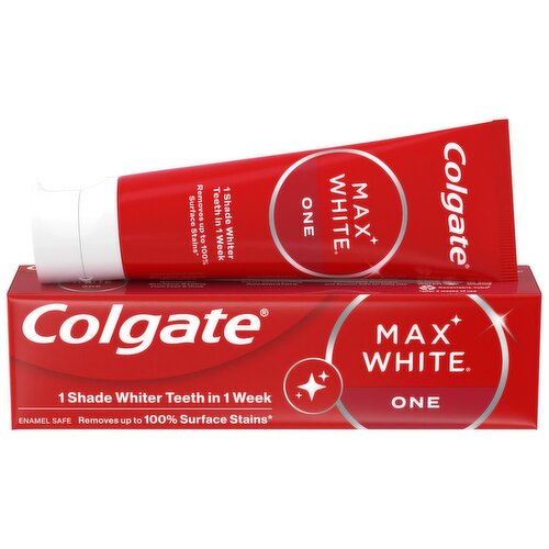 Colgate Max White One Teeth Whitening Toothpaste 75ml - Dunnes Stores