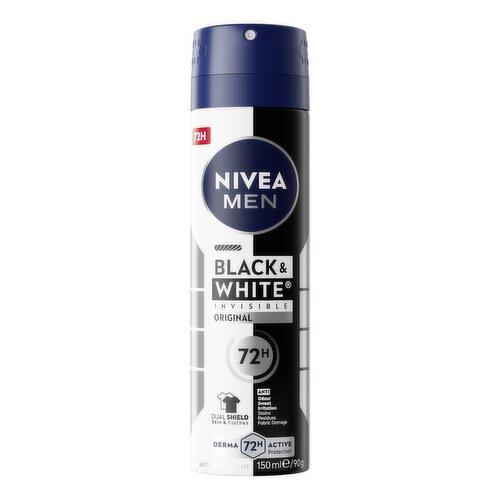 NIVEA MEN Black & White Invisible Original Spray 150ml