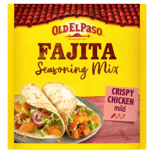 Old El Paso Crispy Chicken Fajita Seasoning Spice Mix 85g