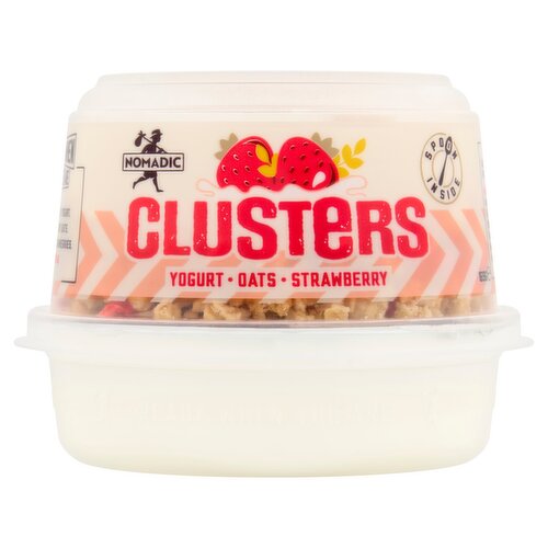 Nomadic Clusters Yogurt & Oats & Strawberry 169g