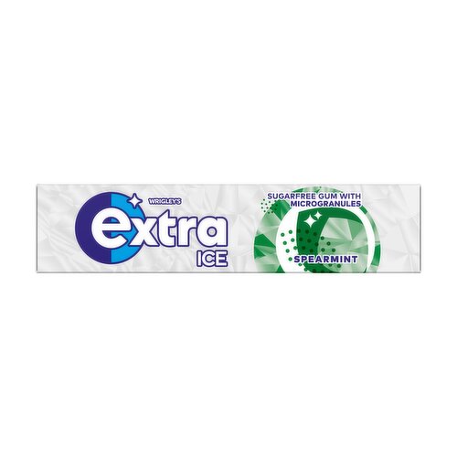 Extra Spearmint Sugar Free Chewing Gum x10 Pieces