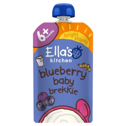 Ella's Kitchen Blueberry Baby Brekkie with Pear 6+ Months 100g