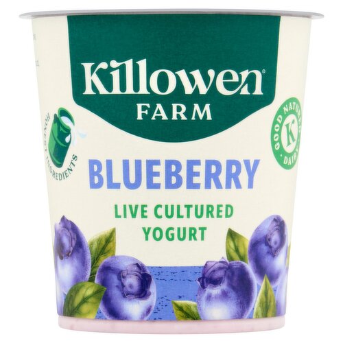 Killowen Farm Blueberry Live Cultured Yogurt 135g