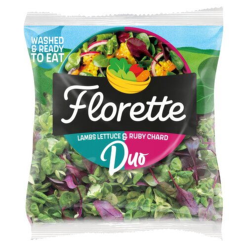 Florette Duo Lambs Lettuce & Ruby Chard 70g