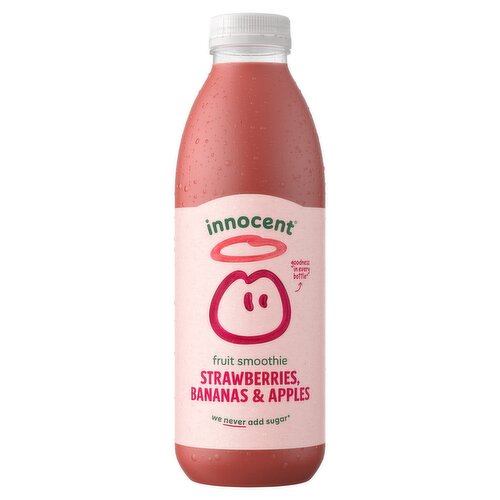 innocent Strawberries, Bananas & Apples Smoothie 750ml