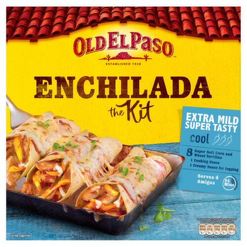 Old El Paso Extra Mild Enchilada Kit 585g