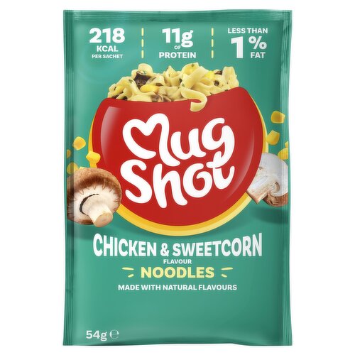 Mug Shot Chicken & Sweetcorn Flavour Noodles 54g