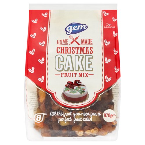 Gem Home Made Christmas Cake Fruit Mix 970g