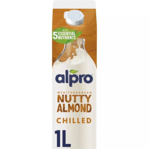 Alpro Almond Original Chilled Dairy Free Drink 1L