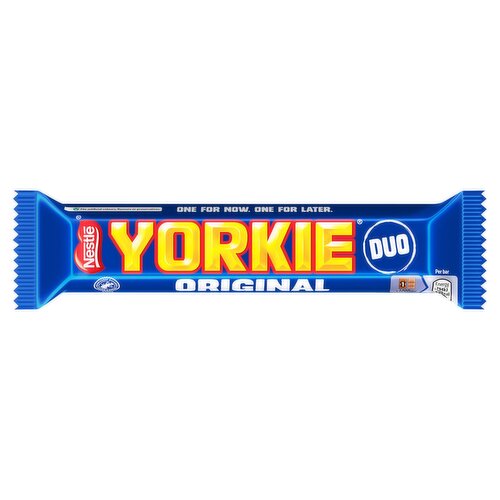 Yorkie DUO Milk Chocolate Bar 72g