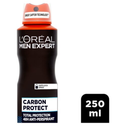 L'Oréal Men Expert Carbon Protect Anti-Perspirant 5in1 Men’s Spray Deodorant [250ml]