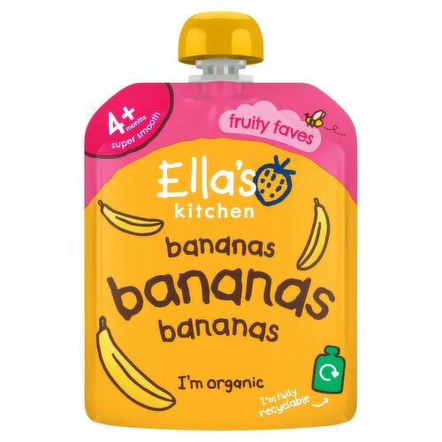 Ella's Kitchen Bananas 4+ Months 70g