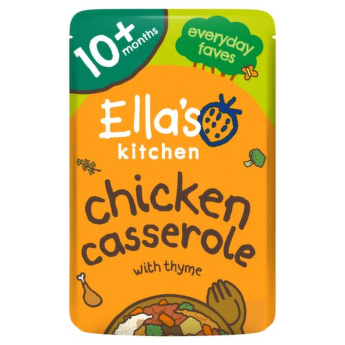 Ella's Kitchen Chicken Casserole with Thyme 10+ Months 190g