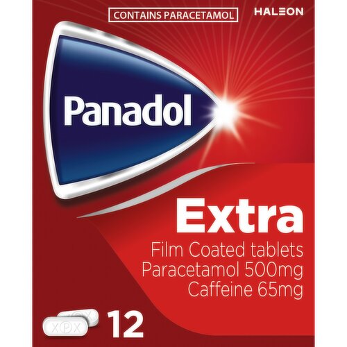 Panadol Extra Film-Coated Tablets 12 Tablets