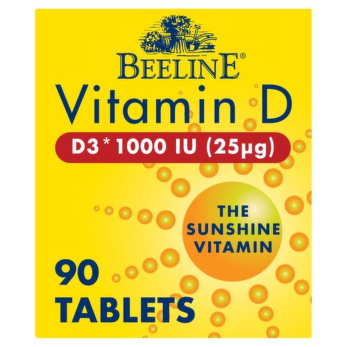 Beeline Vitamin D Food Supplement 90 Tablets