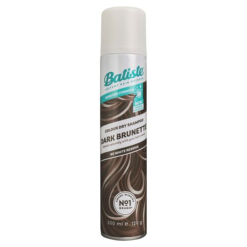 Batiste Dark Hair Colour Dry Shampoo 200ml