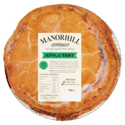 Manorhill Apple Tart 700g
