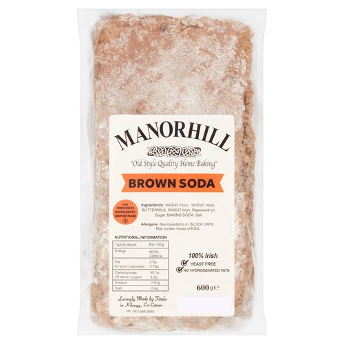 Manorhill Brown Soda 600g