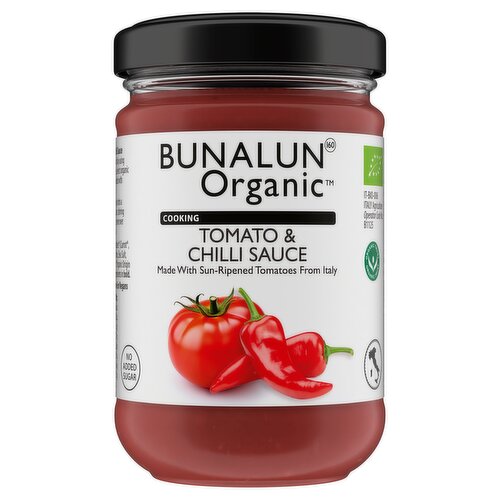 Bunalun Organic Tomato & Chilli Sauce 350g