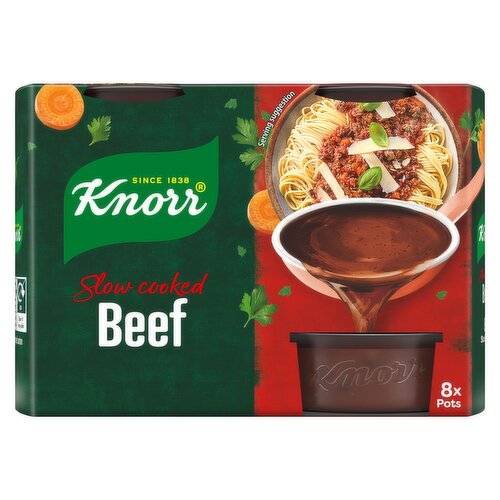 Knorr Beef Stock Pots 8x 28 g