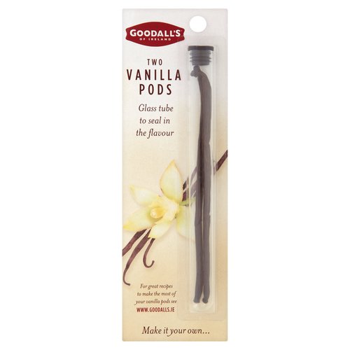 Goodall's of Ireland Two Vanilla Pods 3.5g