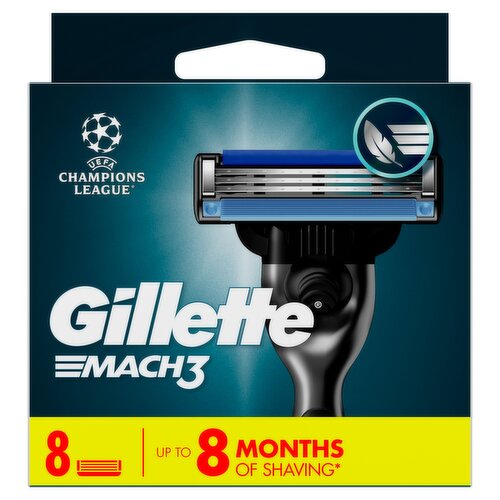 Gillette Mach3 Razor Refills for Men